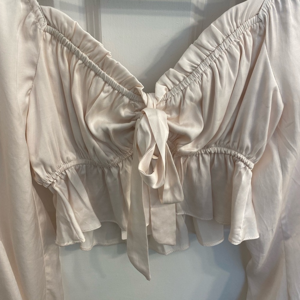 Cotton Candy LA NWT boutique ivory top - Picture 3 of 5